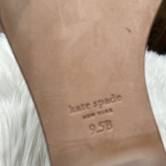 KATE SPADE Cosette Leather Wedge Sandals - Picture 11 of 12